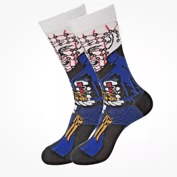 NEW Pinhead Unisex Crew Socks - Picture 1 of 3